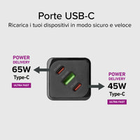 sbs-gan-65w-wandladeger-t-pd-3-port-kompakt image 5