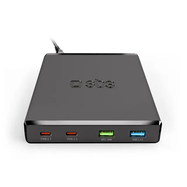 sbs-gan-ladestation-4-port-usb-a-c-75w-schnelllader image 1
