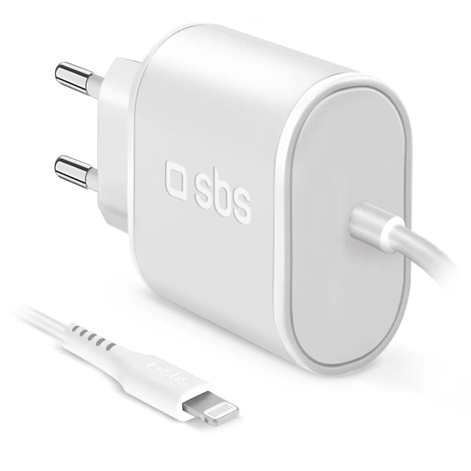 sbs-5w-lightning-wandladeger-t-mfi-kabel-1m image 1