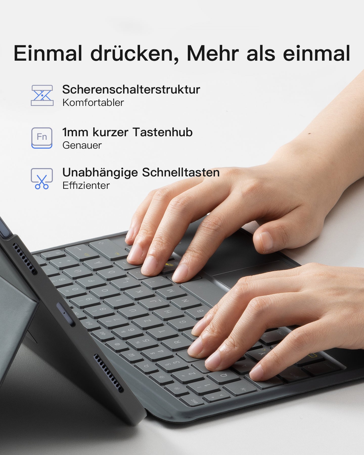 inateck-ace-touch-kb04112-ipad-tastatur-11-10-9-grau-touchpad image 6