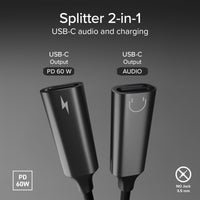 sbs-usb-c-audio-lade-adapter-splitter-60w-13-cm image 7