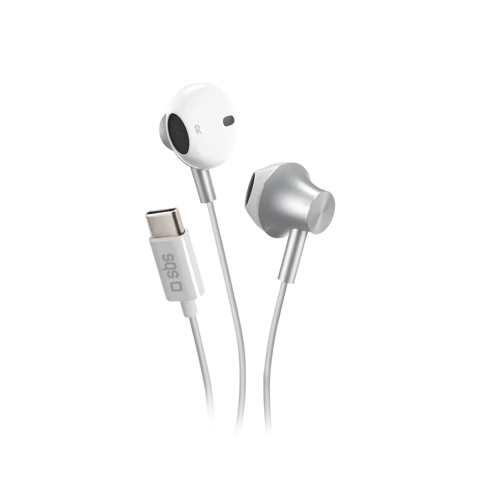 sbs-semi-in-ear-usb-c-kopfh-rer-metall-mit-kabel-120-cm image 1