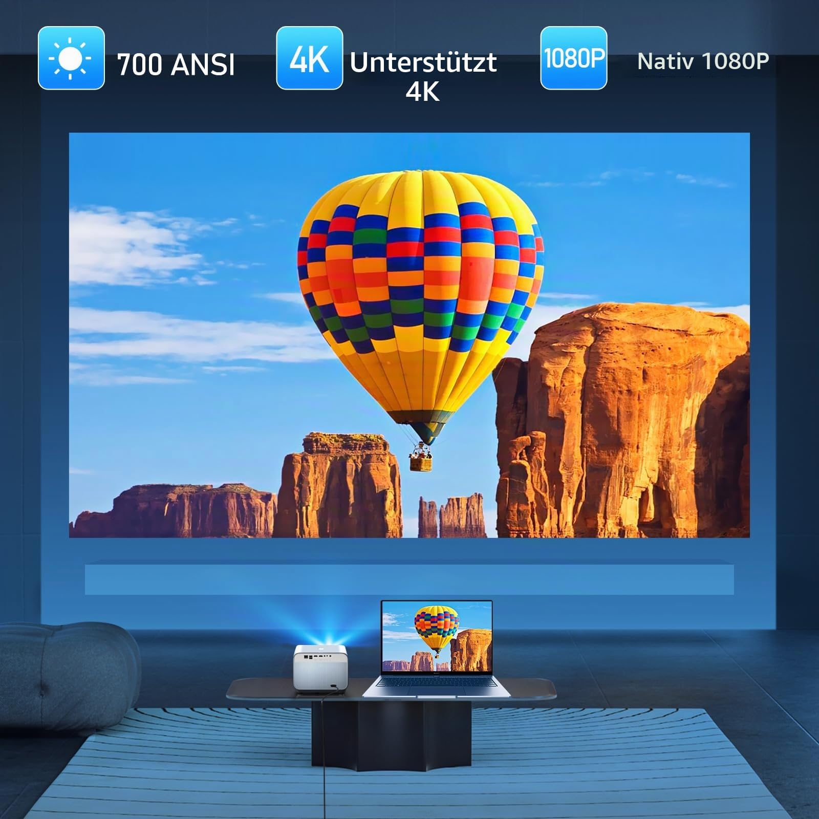 vgke-t51-beamer-4k-700-ansi-wlan-bluetooth-full-hd-autofokus image 3