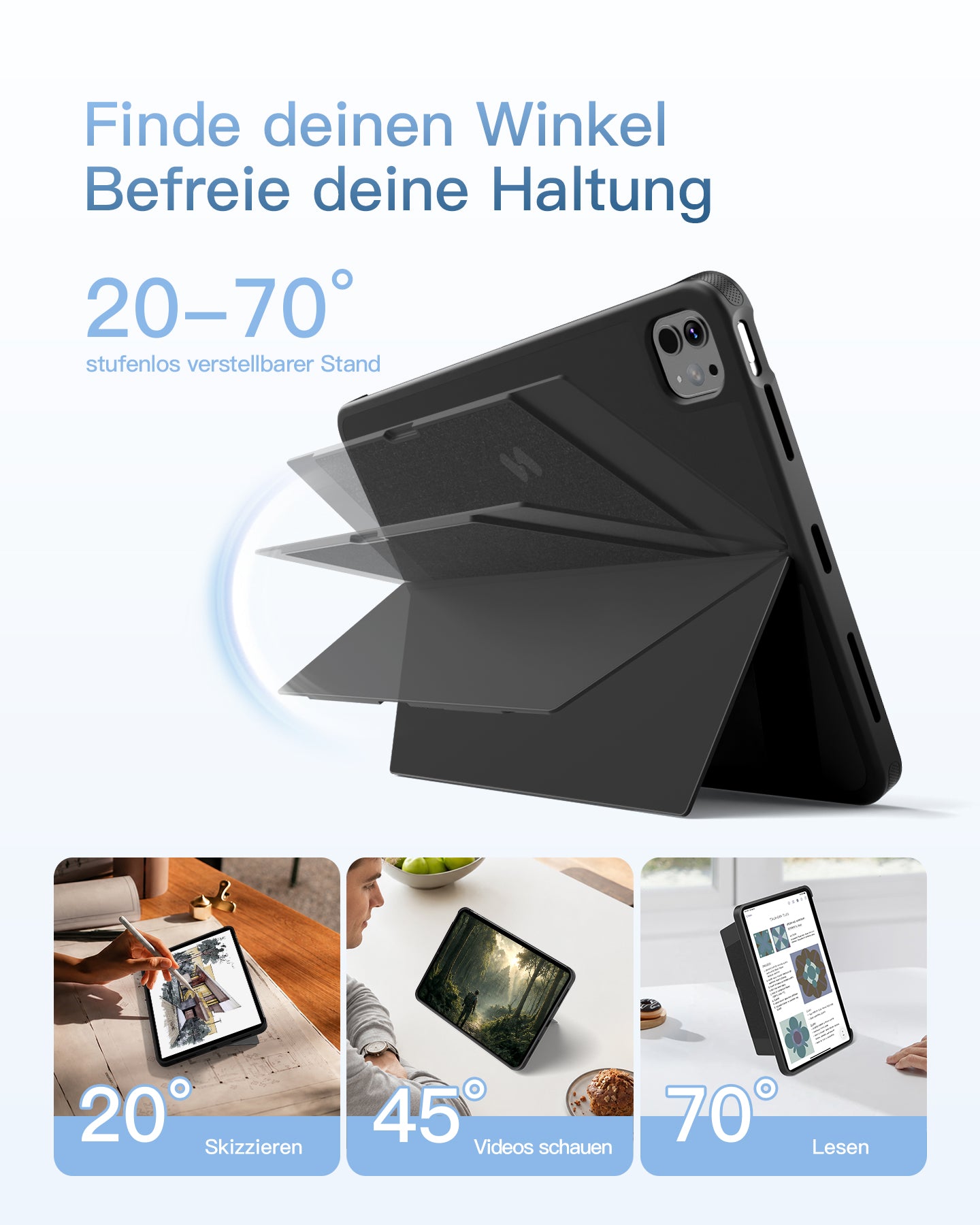inateck-ace-touch-pro-kb403-10-ipad-tastatur-qwertz-schwarz image 5