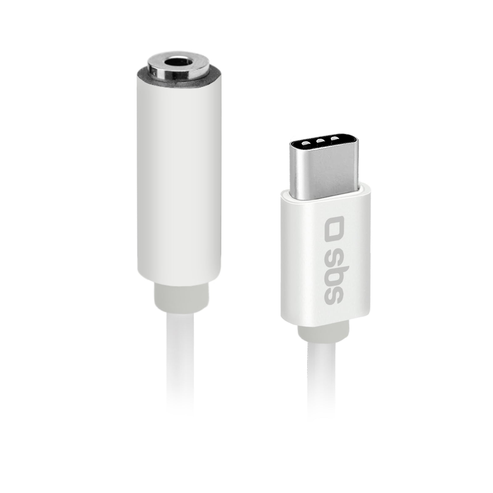 sbs-charging-cables-usb-c-klinke-adapter-3-5mm-9cm image 1