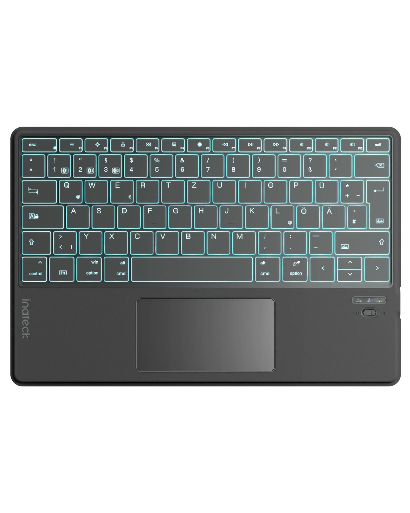 inateck-ai-series-kb01104-tablet-tastatur-qwertz-bluetooth-ki image 1