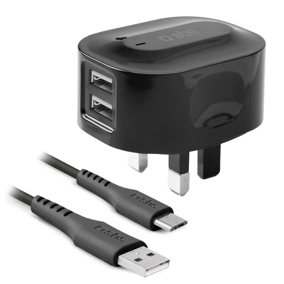 sbs-reise-set-wandladeger-t-10w-micro-usb-1m image 1