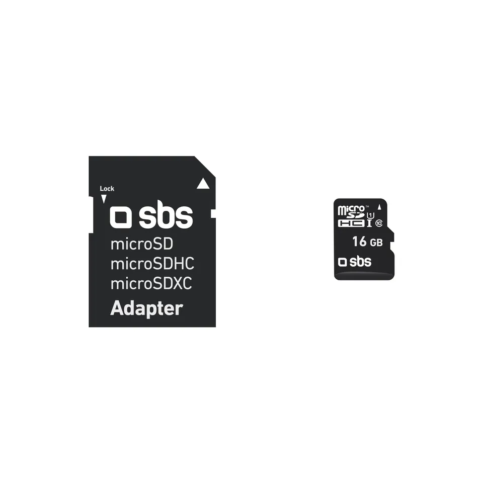 sbs-micro-sdhc-speicherkarte-16-gb-class-10-adapter image 1