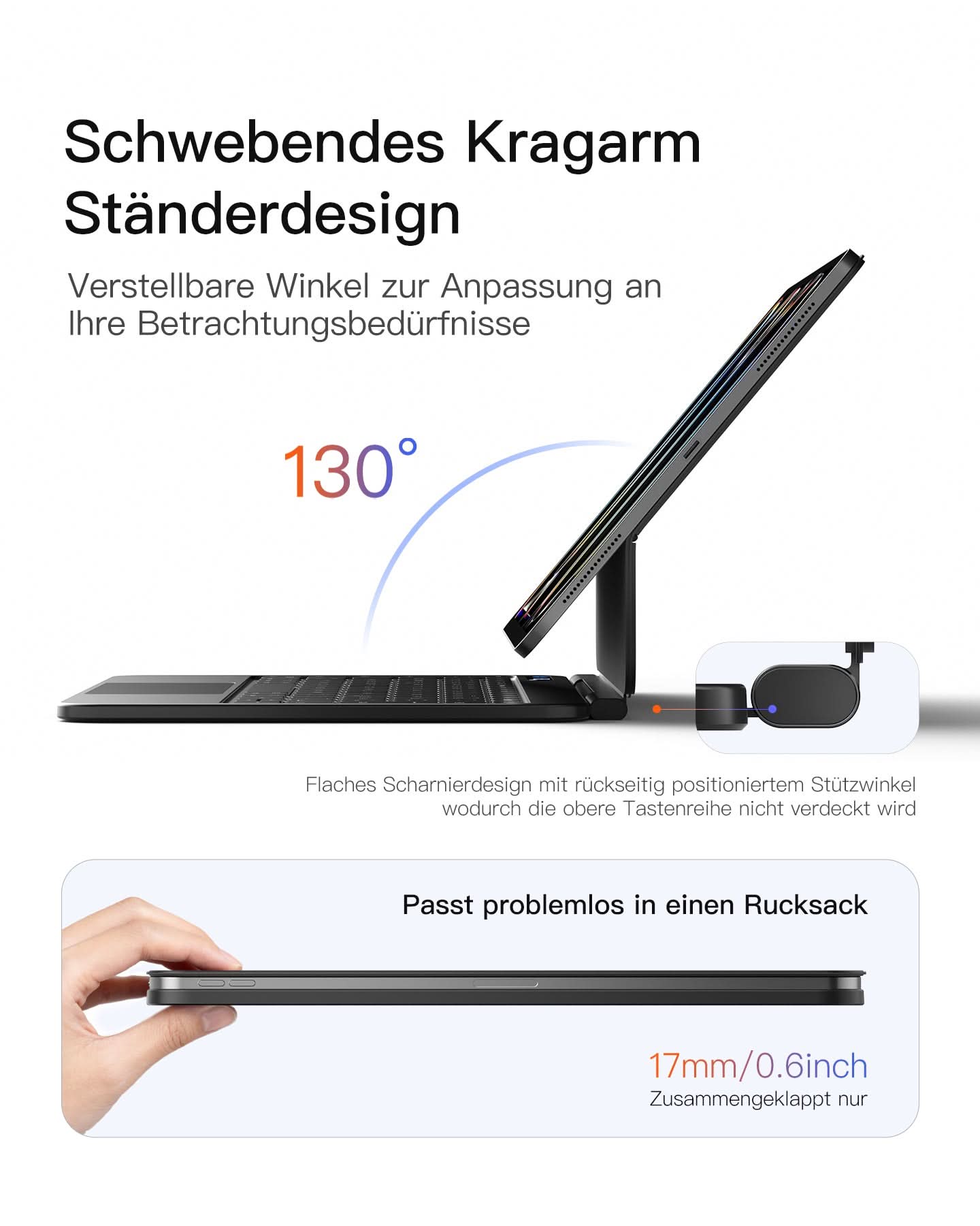 inateck-neomagic-kb903-10-ipad-tastatur-11-zoll-schwarz-led image 5