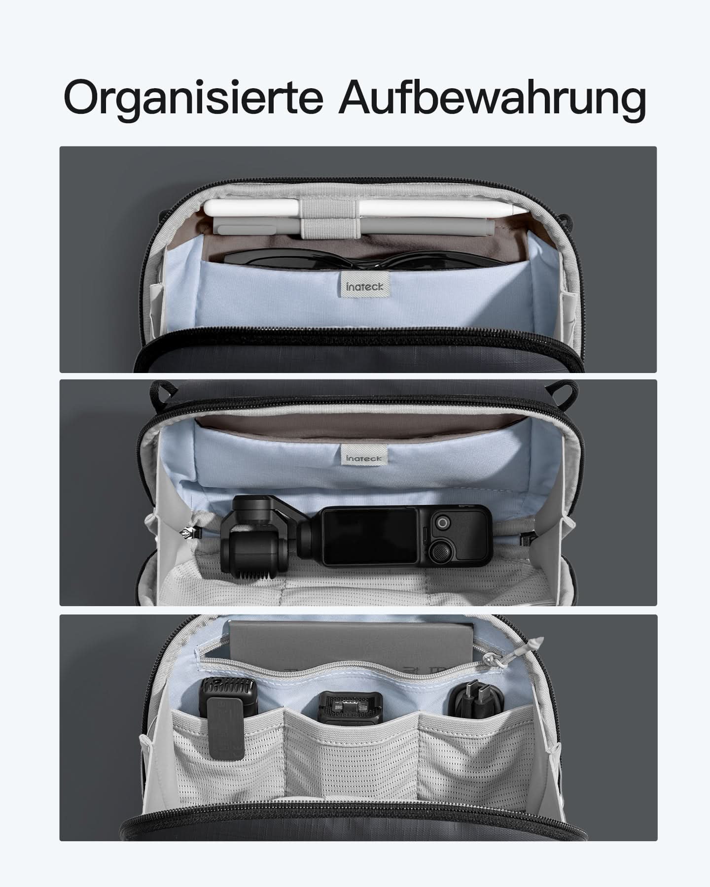 inateck-gadget-organizer-abm33-elektronik-tasche-schwarz-2l image 5