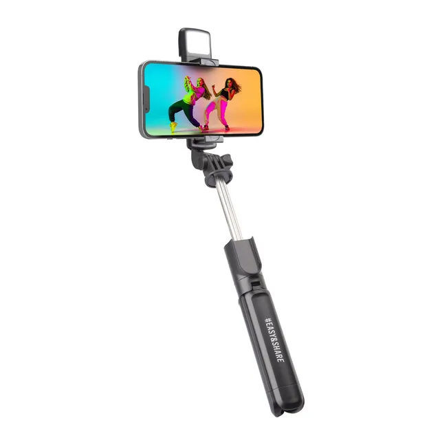 sbs-holders-selfie-stick-led-stativ-67-cm-bluetooth image 1