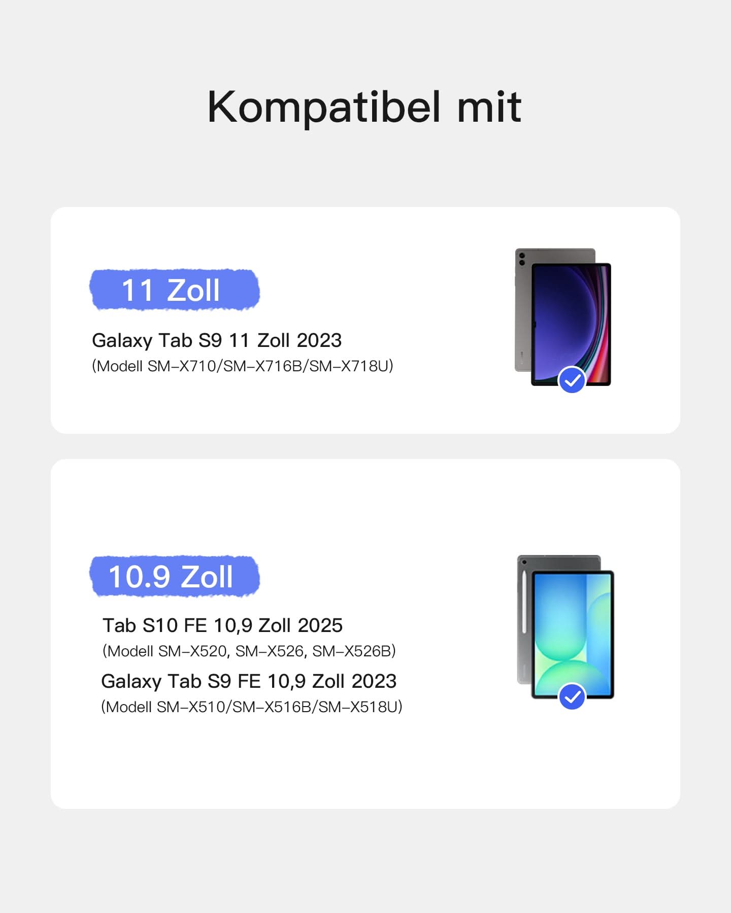 inateck-n0064-tablet-tastatur-galaxy-tab-s9-s10-fe-schwarz image 2