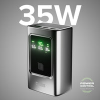 sbs-powerbank-10000-mah-pd-35w-lcd-3-port-reise image 3