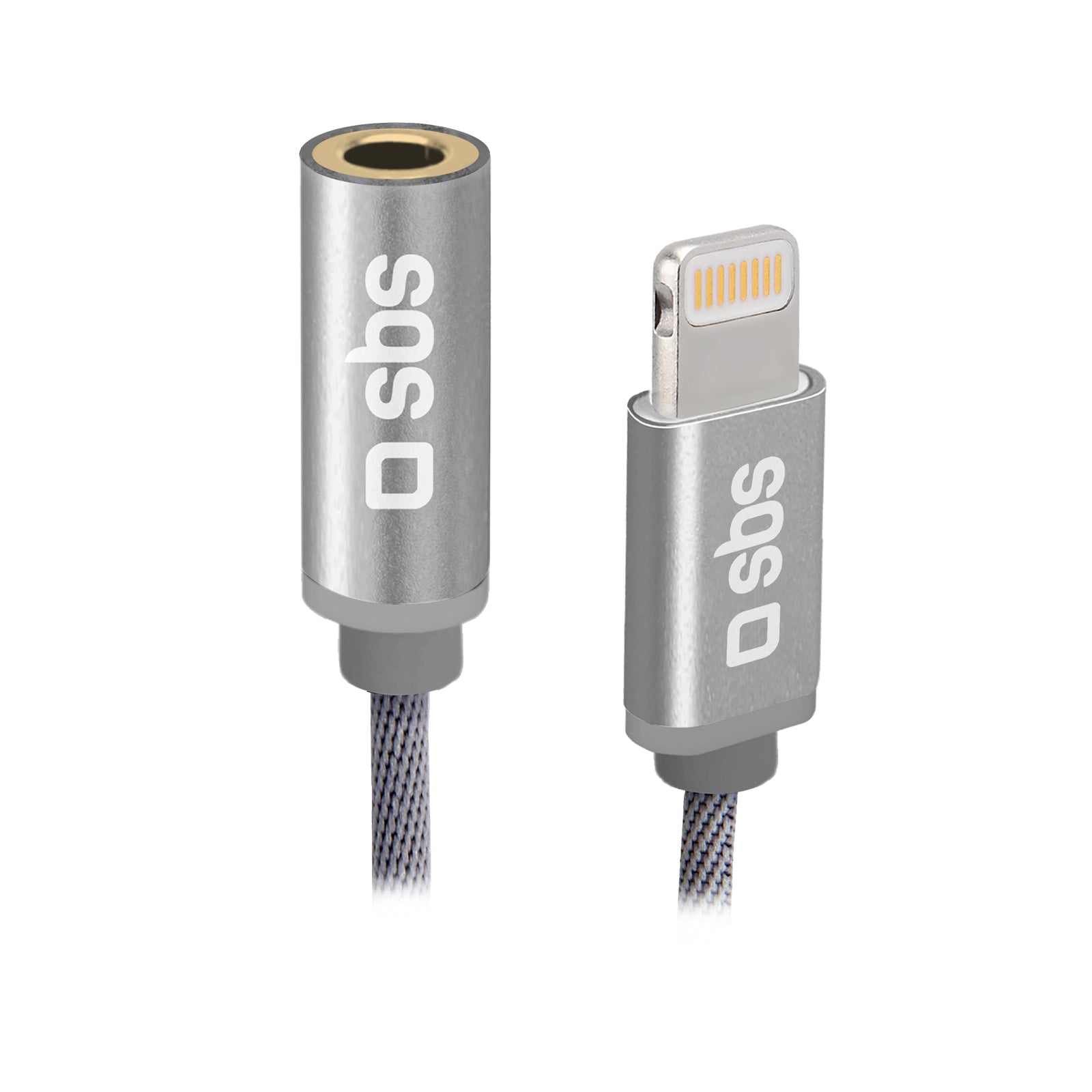 sbs-lightning-auf-3-5-mm-klinke-adapter-15-cm-mfi image 1