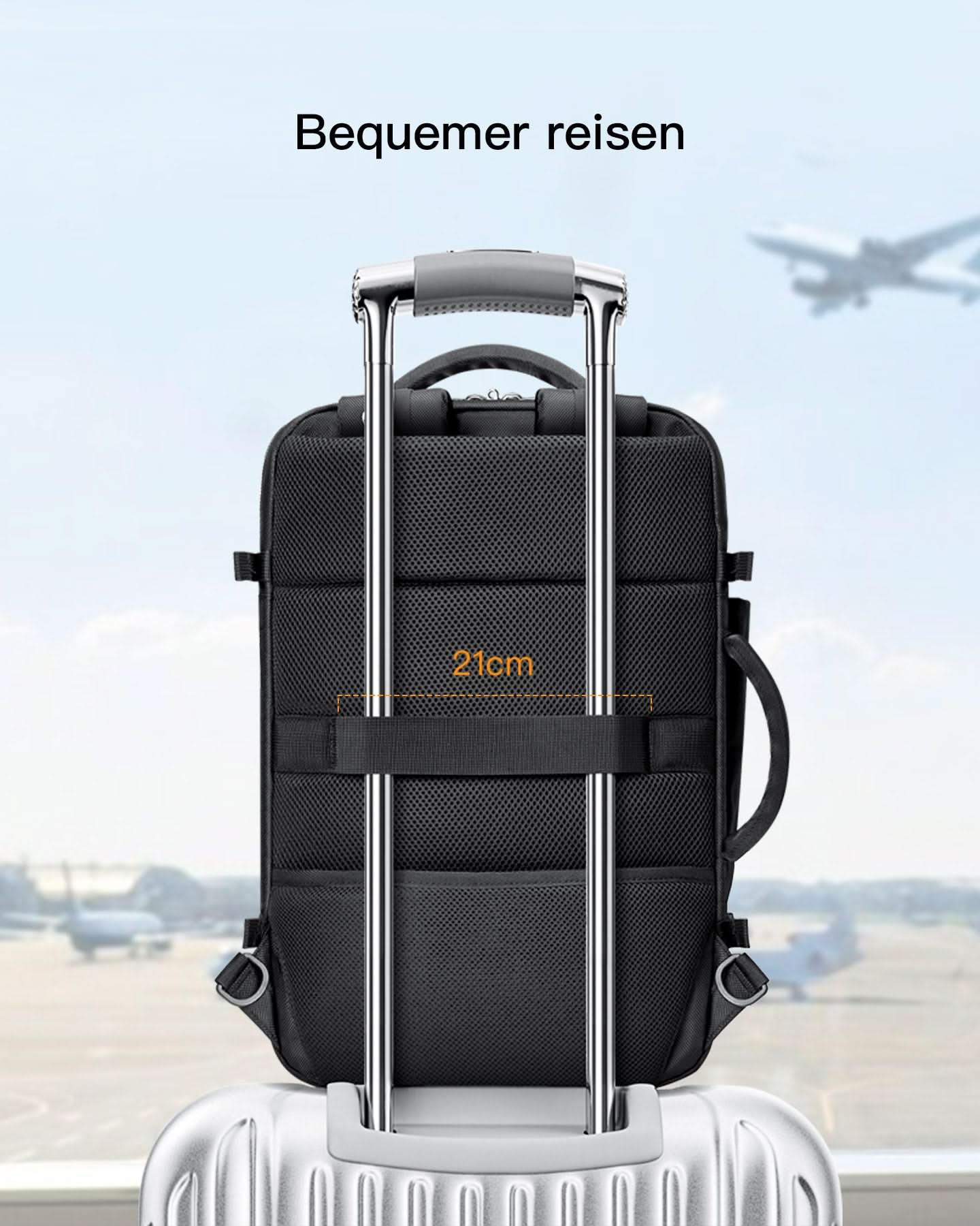 inateck-lightour-bp03001-reiserucksack-40l-17-zoll-laptop image 7