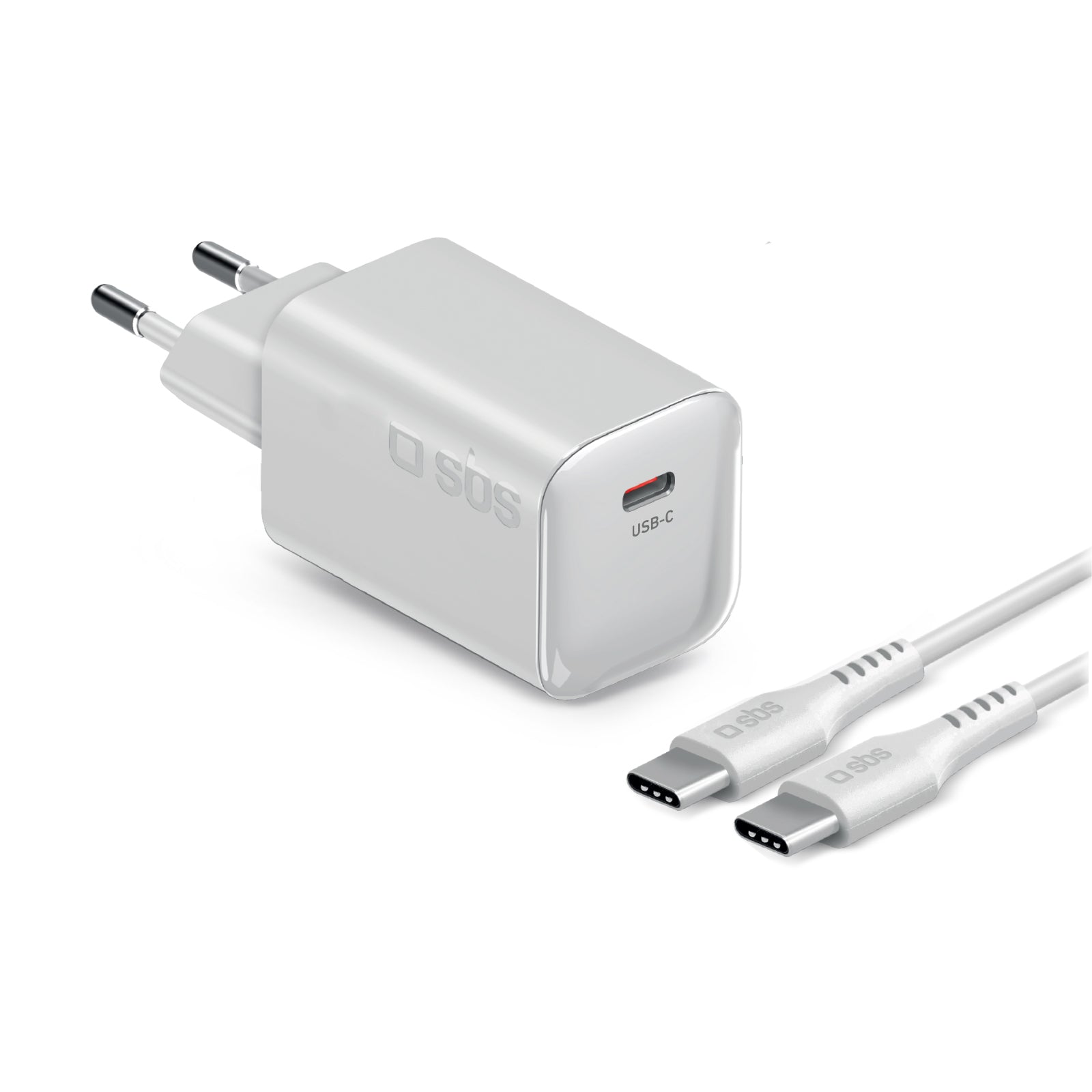 sbs-70w-gan-wandladeger-t-usb-c-mit-2m-kabel-pd-3-0 image 1