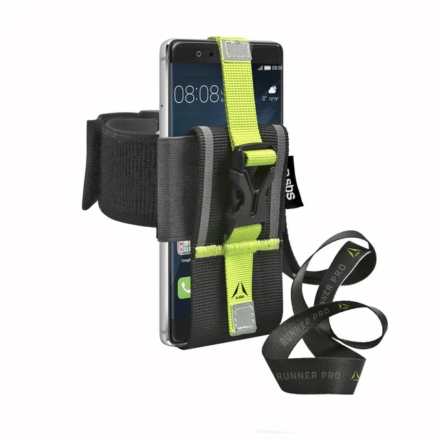 sbs-sport-armband-handyh-lle-6-zoll-mit-halsband-universal-schwarz image 1