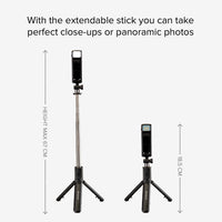 sbs-holders-selfie-stick-led-stativ-67-cm-bluetooth image 4