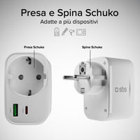 sbs-schuko-wandsteckdose-20w-usb-c-pd-usb-a-set image 4
