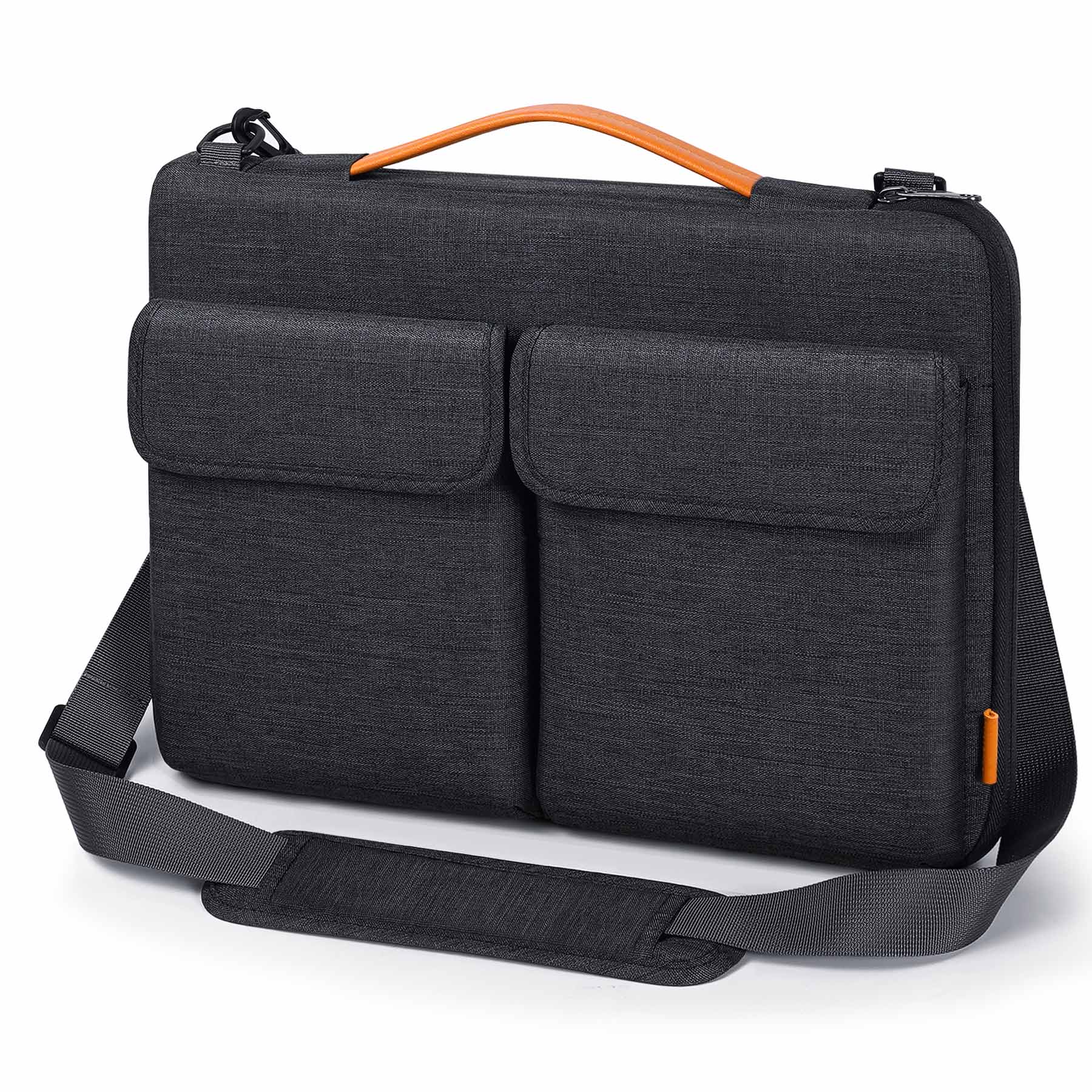 inateck-edgekeeper-lb03008-laptoptasche-15-6-zoll-schwarzgrau image 2