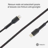 sbs-usb-c-lightning-kabel-2-m-mfi-magnet-halter image 5