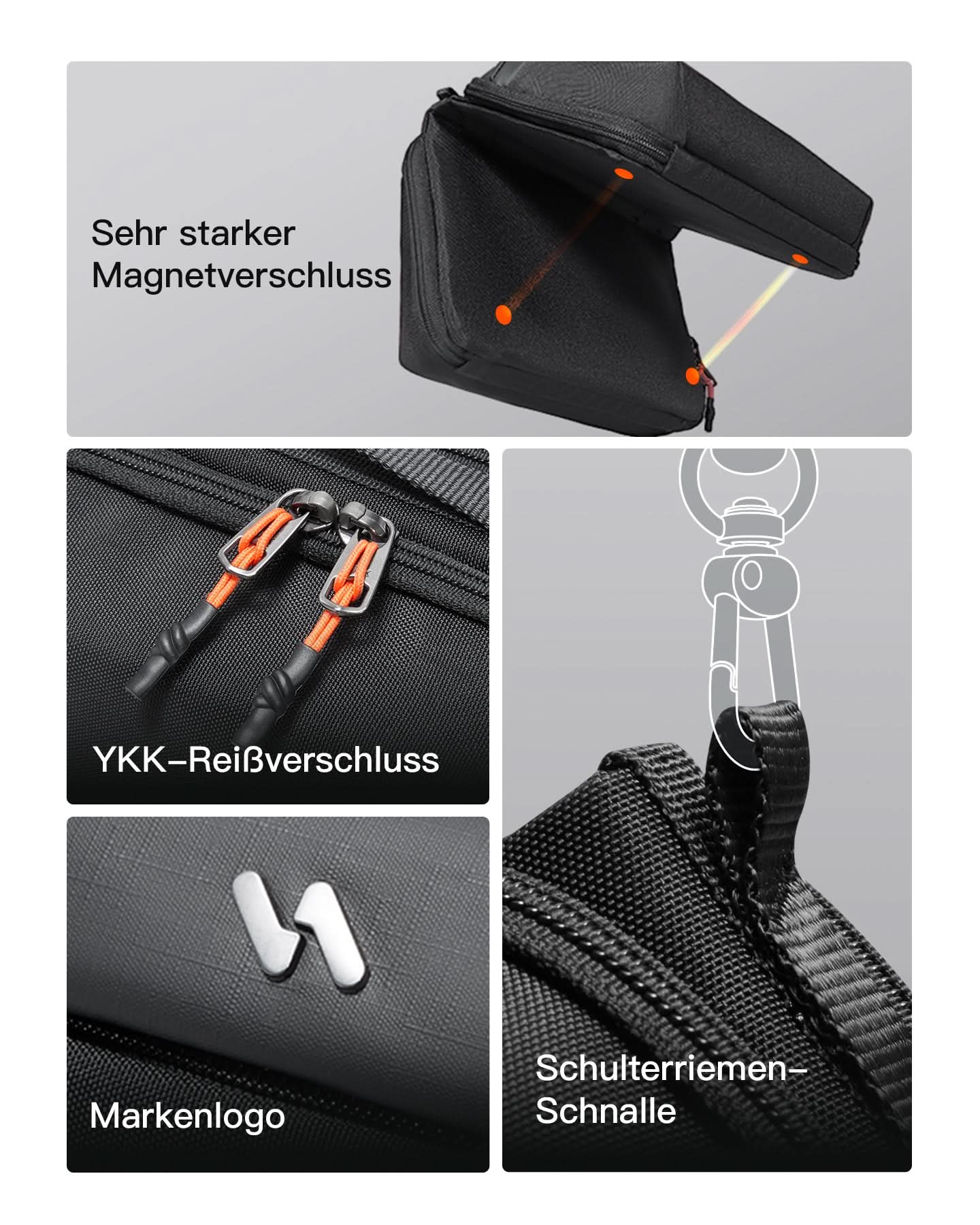 inateck-gadget-organizer-abm34-kabeltasche-schwarz-spritzwassergesch-tzt image 7