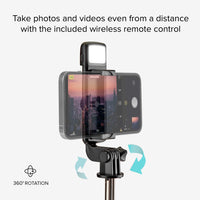 sbs-holders-selfie-stick-led-stativ-67-cm-bluetooth image 8