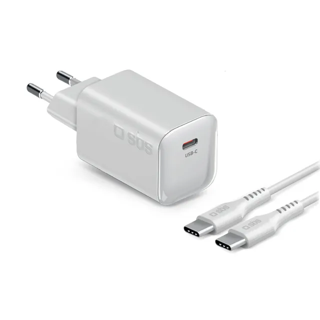 sbs-70w-gan-wandladeger-t-usb-c-mit-2m-kabel-pd-3-0 image 1