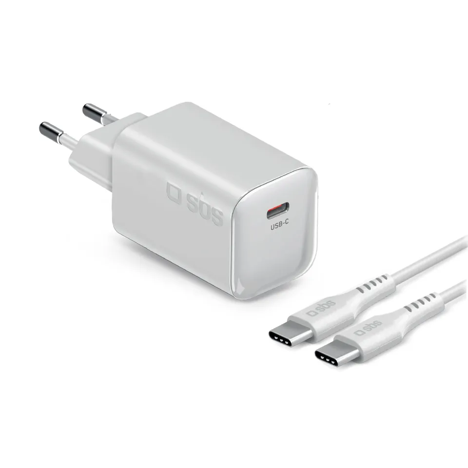 sbs-70w-gan-wandladeger-t-usb-c-mit-2m-kabel-pd-3-0 image 1