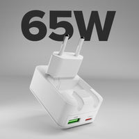 sbs-flexy-65w-wandladeger-t-klappbar-usb-c-pd-usb-a image 2
