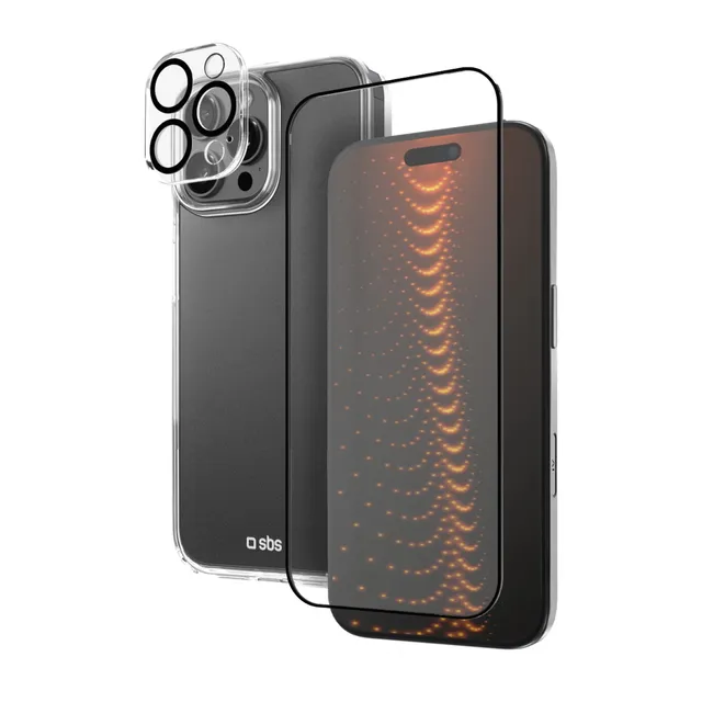 sbs-d3o-schutz-set-iphone-16-pro-max-transparent image 1