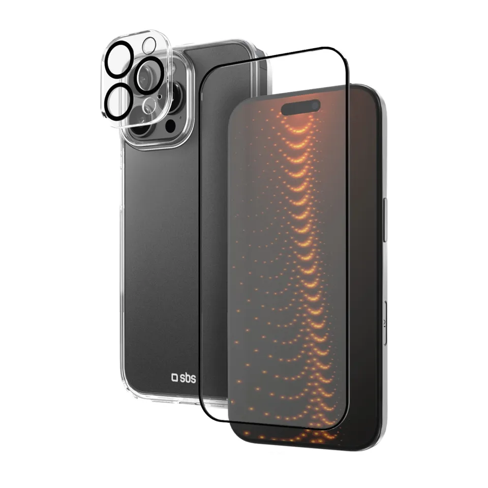 sbs-d3o-schutz-set-iphone-16-pro-max-transparent image 1