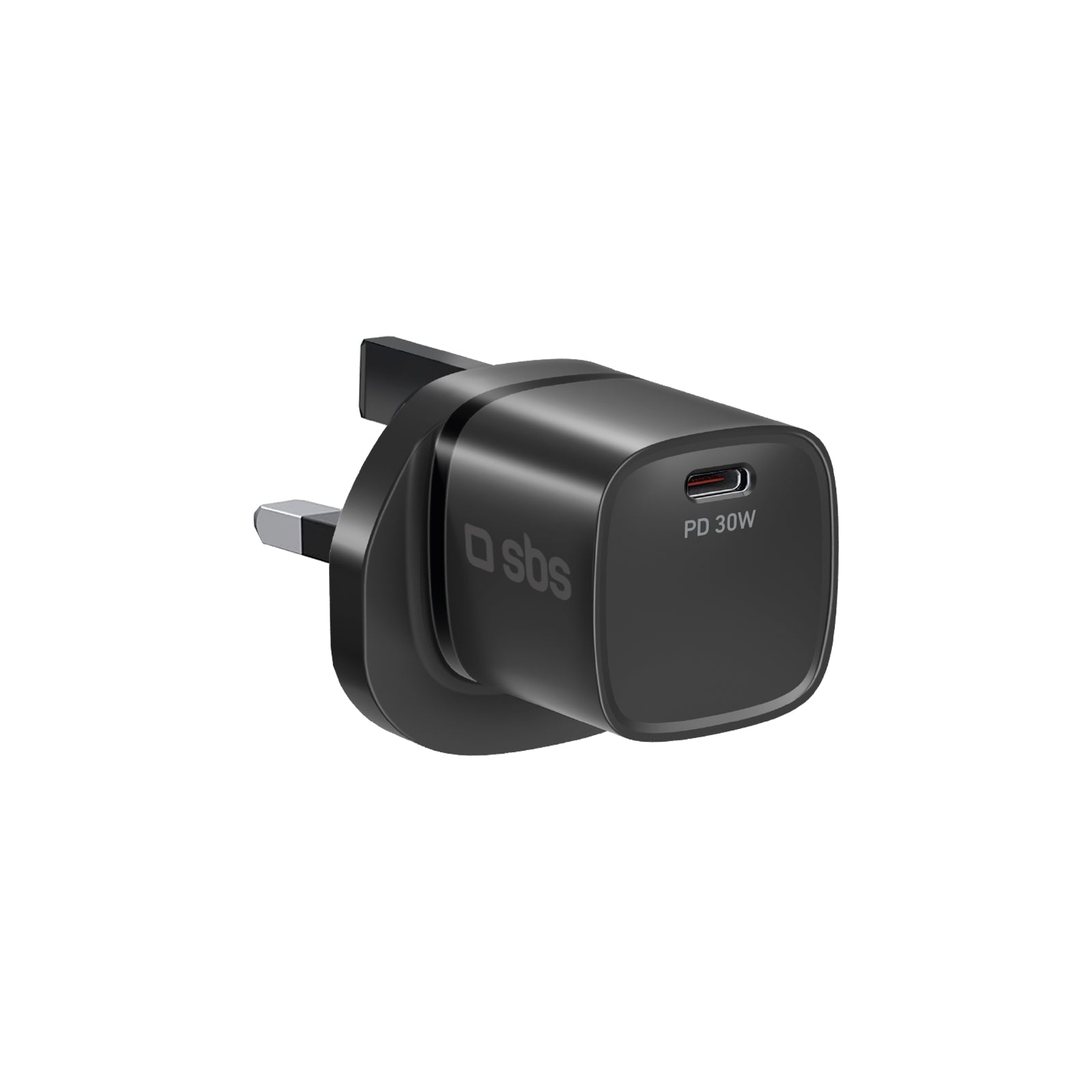 sbs-usb-c-netzteil-30w-pd-uk-stecker-schnellladeger-t image 1