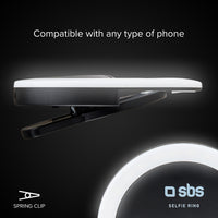 sbs-led-selfie-ringlicht-mit-clip-3-lichtfarben image 4