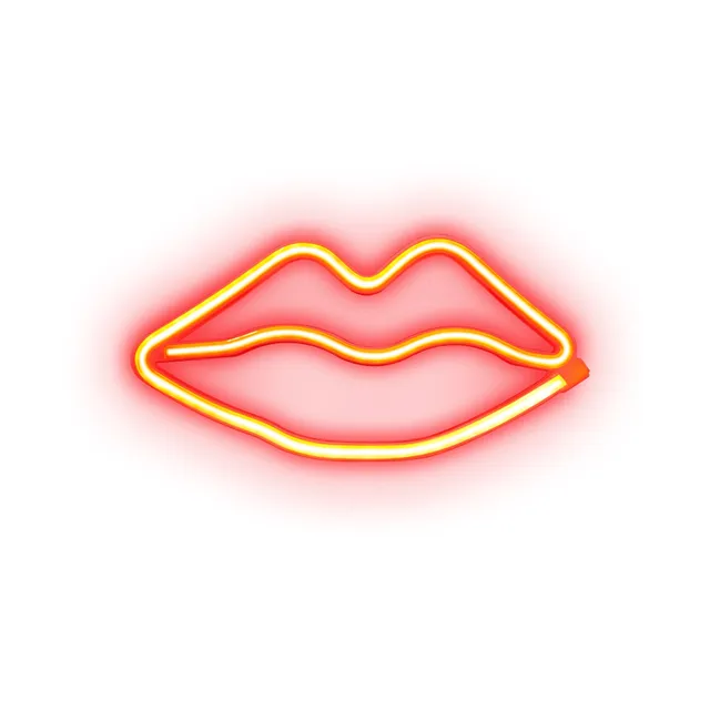 sbs-red-lips-glow-led-neon-schild-kussmund-usb image 1