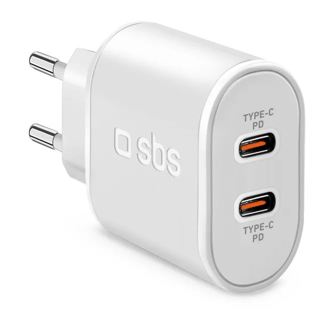 sbs-20w-usb-c-wandladeger-t-dual-power-delivery-schnellladen image 1