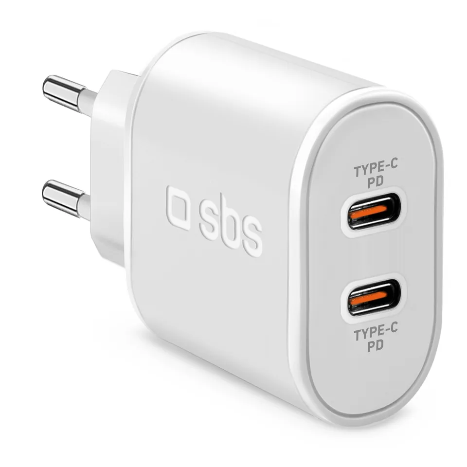 sbs-dual-usb-c-ladeger-t-20-w-pd-wei-2-fach image 1