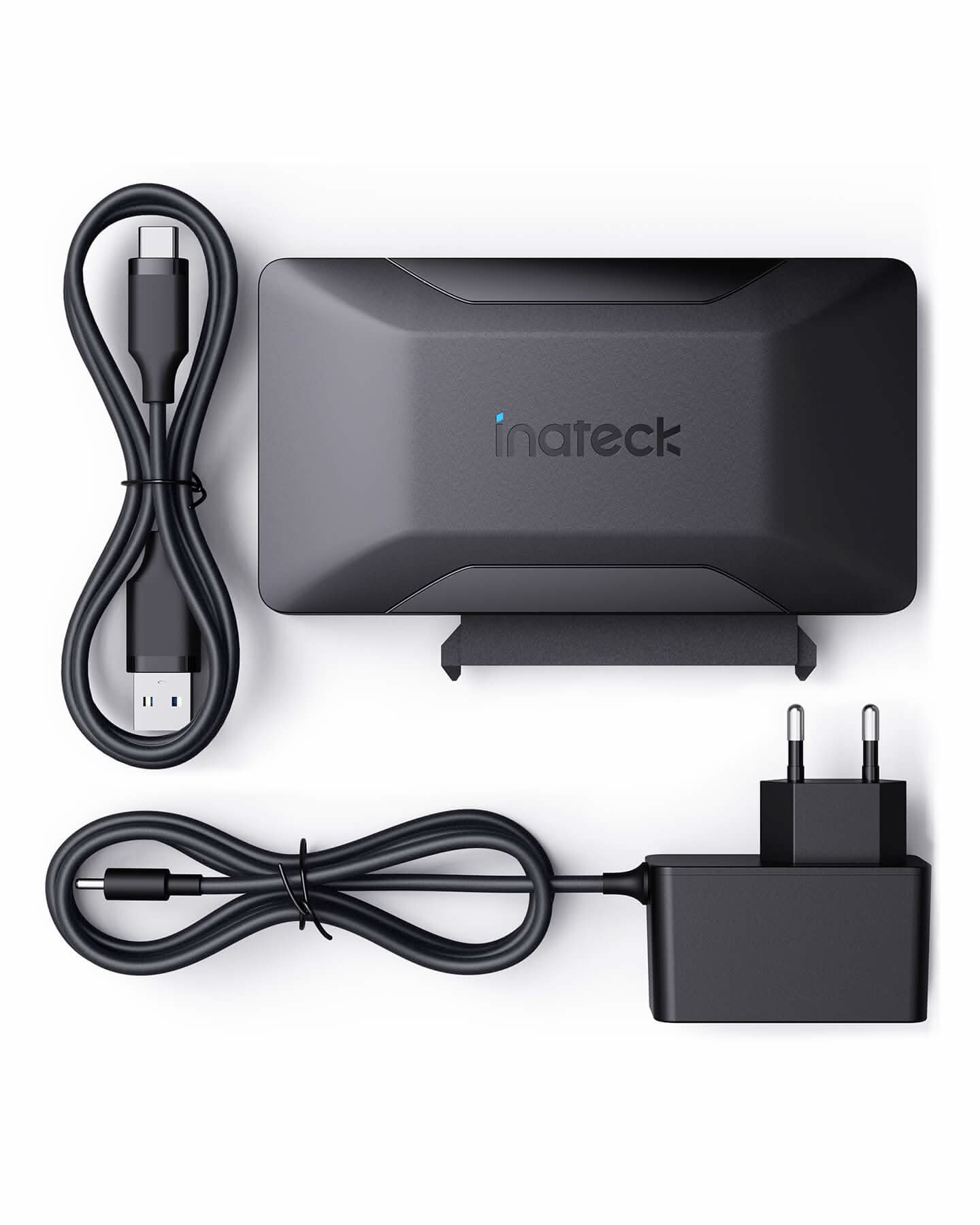 inateck-ua1006-sata-usb-adapter-2-5-3-5-zoll-mit-netzteil image 1