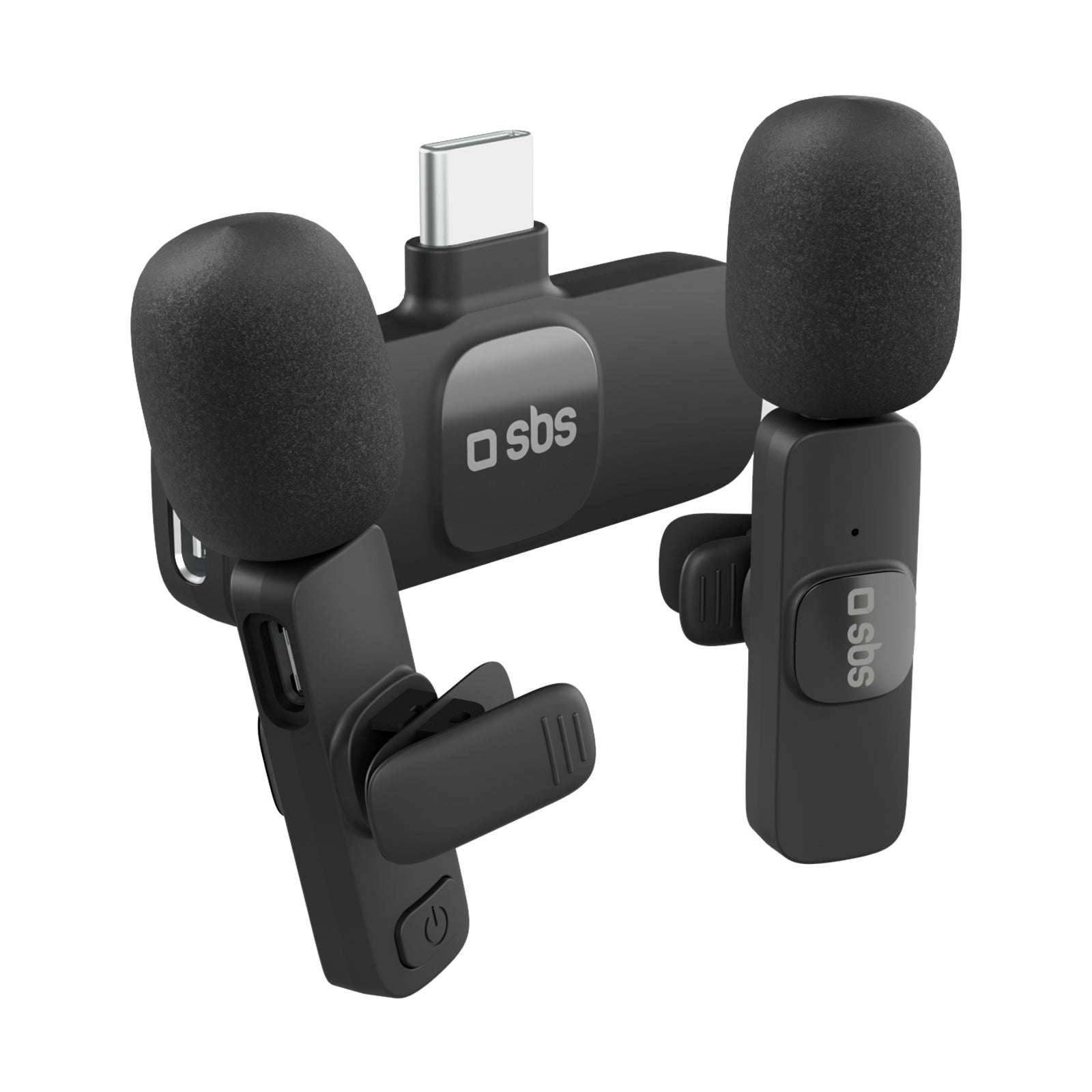 sbs-2er-funkmikrofon-set-usb-c-clip-20-m-ansteckmikrofon image 1