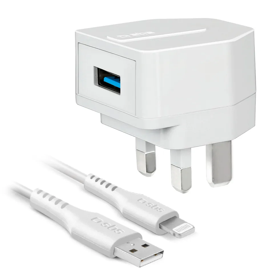 sbs-style-and-protection-iphone-ladeset-lightning-1m-uk-stecker image 1