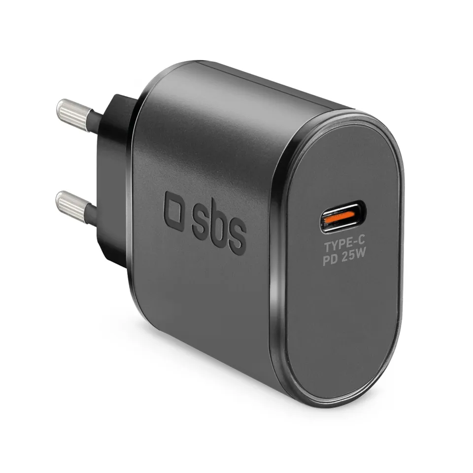 sbs-usb-c-netzteil-25w-pd-schnellladeger-t-wandlader image 1