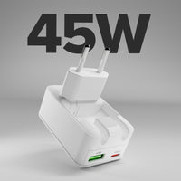 sbs-flexi-wall-charger-wandladeger-t-45w-usb-c-pd-klappbar image 3