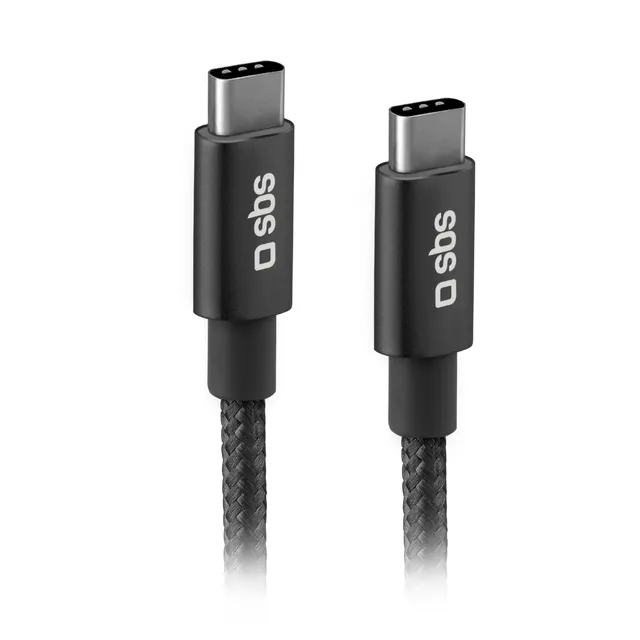 sbs-usb-c-ladekabel-25w-pd-1-5-m-gewebe-datenkabel image 1