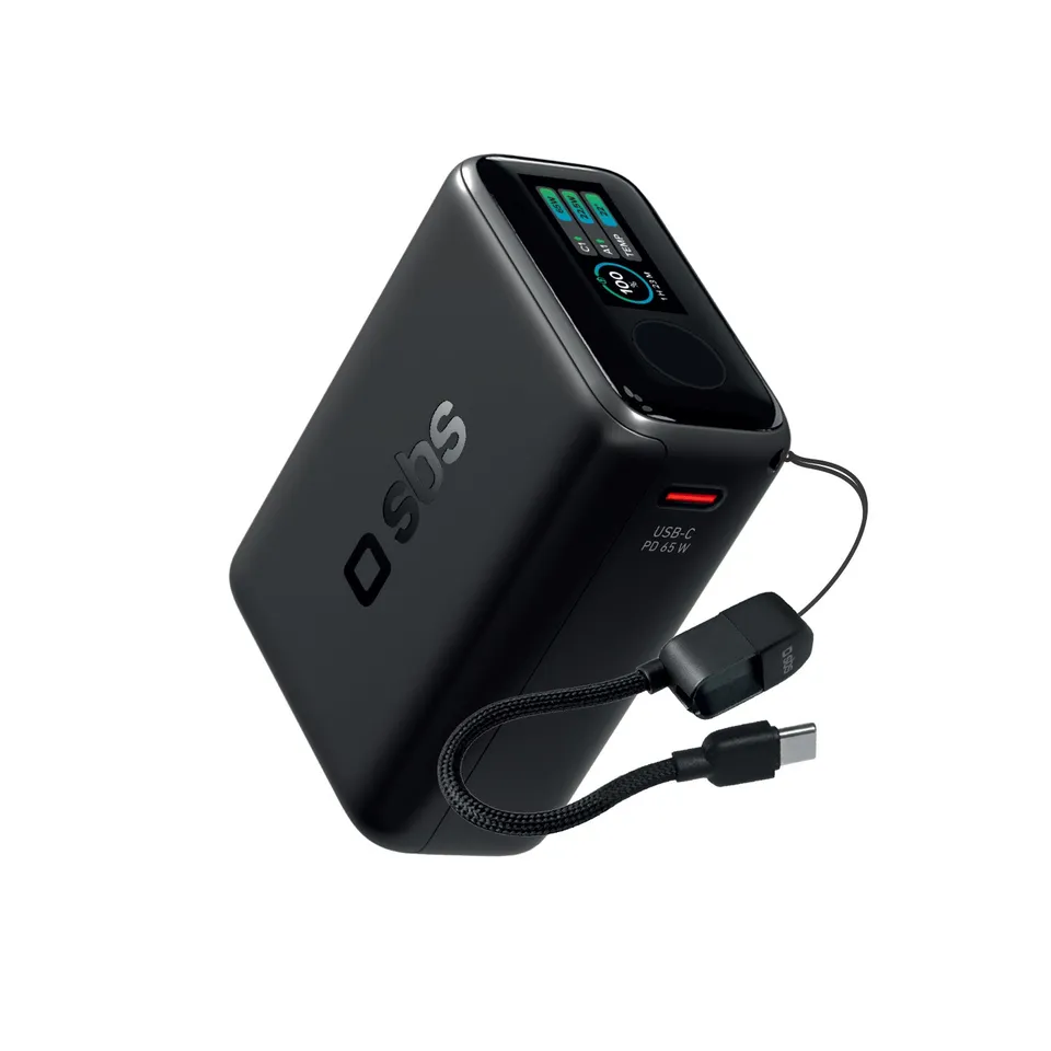 sbs-power-bank-20000mah-65w-pd-kabel-tft-display image 1