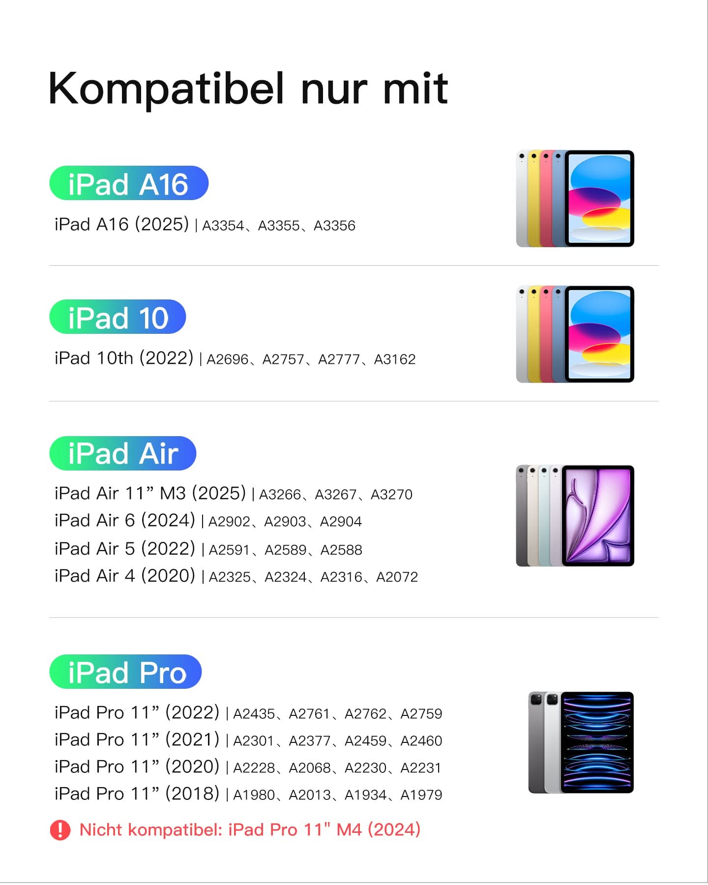 inateck-ace-touch-kb04122-rgb-ipad-tastatur-schwarz-mit-rgb image 2