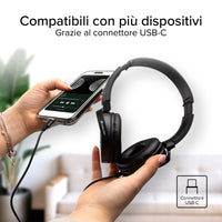 sbs-slight-usb-c-kopfh-rer-kabelgebunden-mikro-drehbar image 2