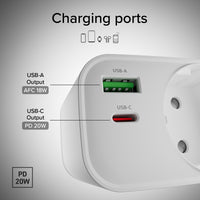 sbs-schuko-wandsteckdose-20w-usb-c-pd-usb-a-set image 7