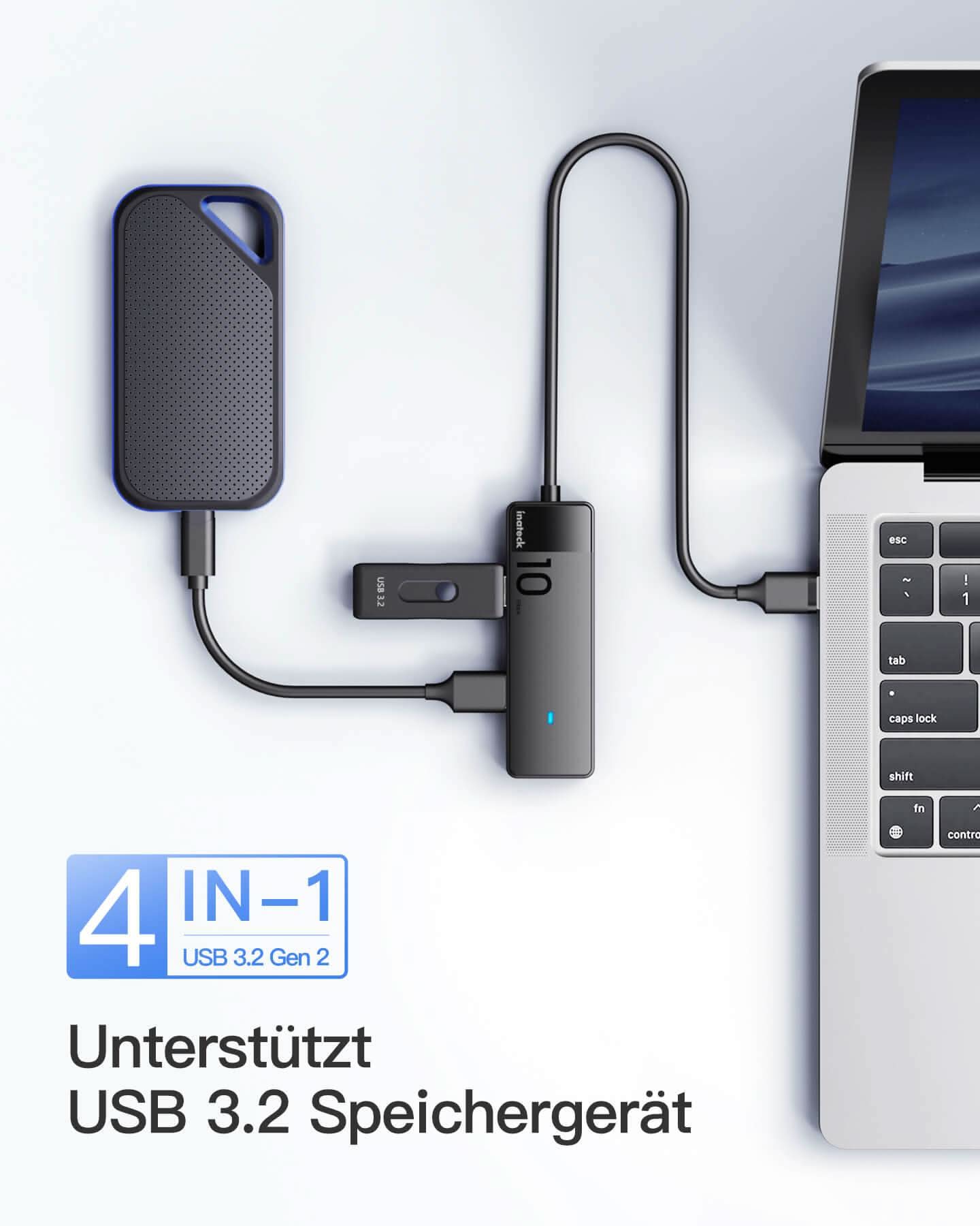 inateck-hb2025a-usb-hub-4-port-usb-3-2-gen-2 image 5