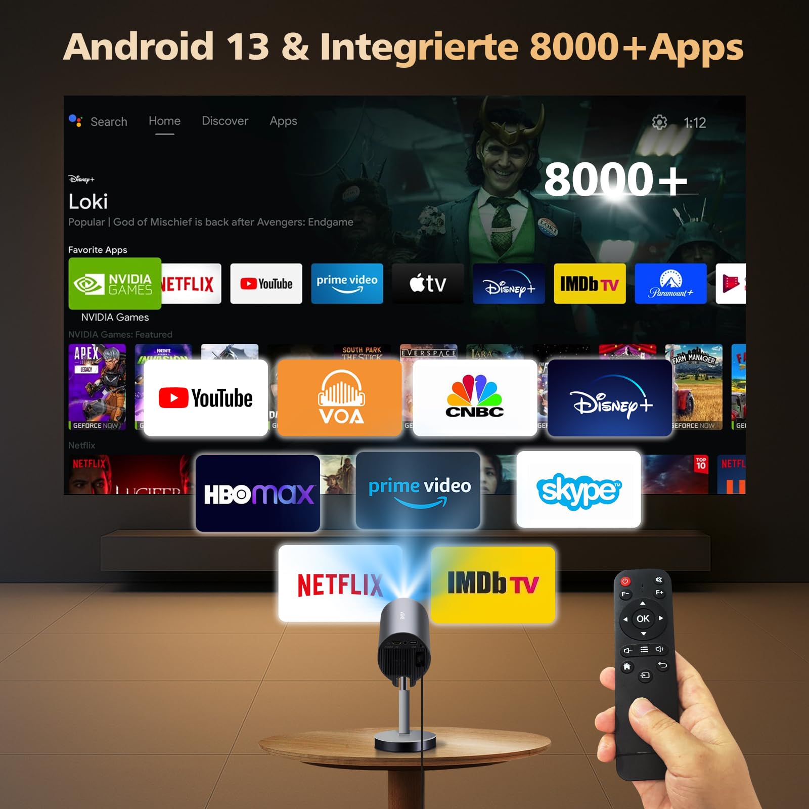 vgke-mini-beamer-full-hd-4k-support-wifi6-mit-teleskopst-nder image 8