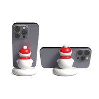 sbs-schneemann-handyhalter-schreibtisch-weihnachten-mit-slot image 3